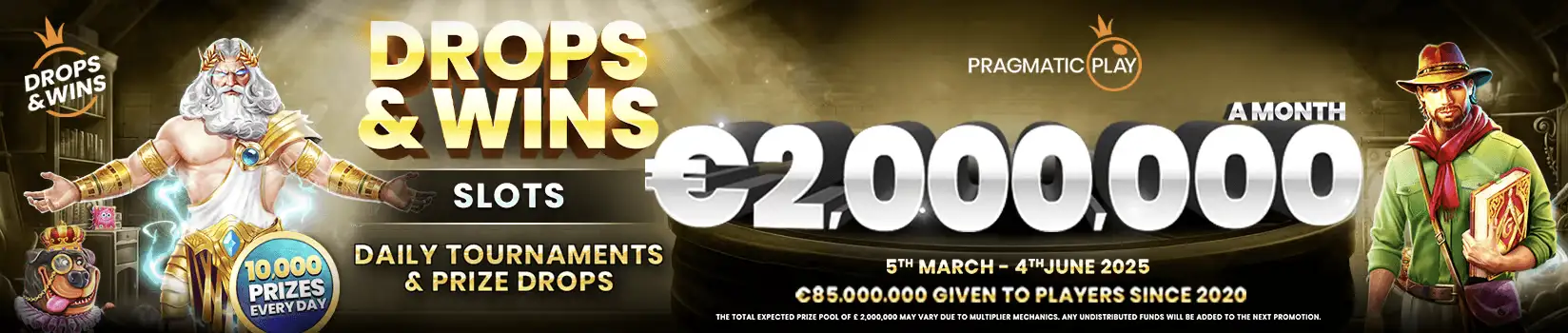 Casino Golden Panda Bonus Drops & Wins