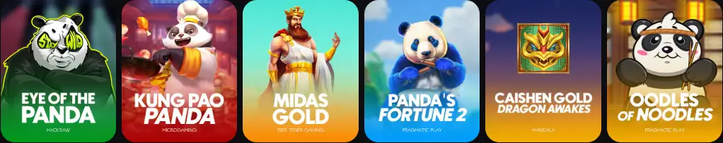 Golden Panda Jeux